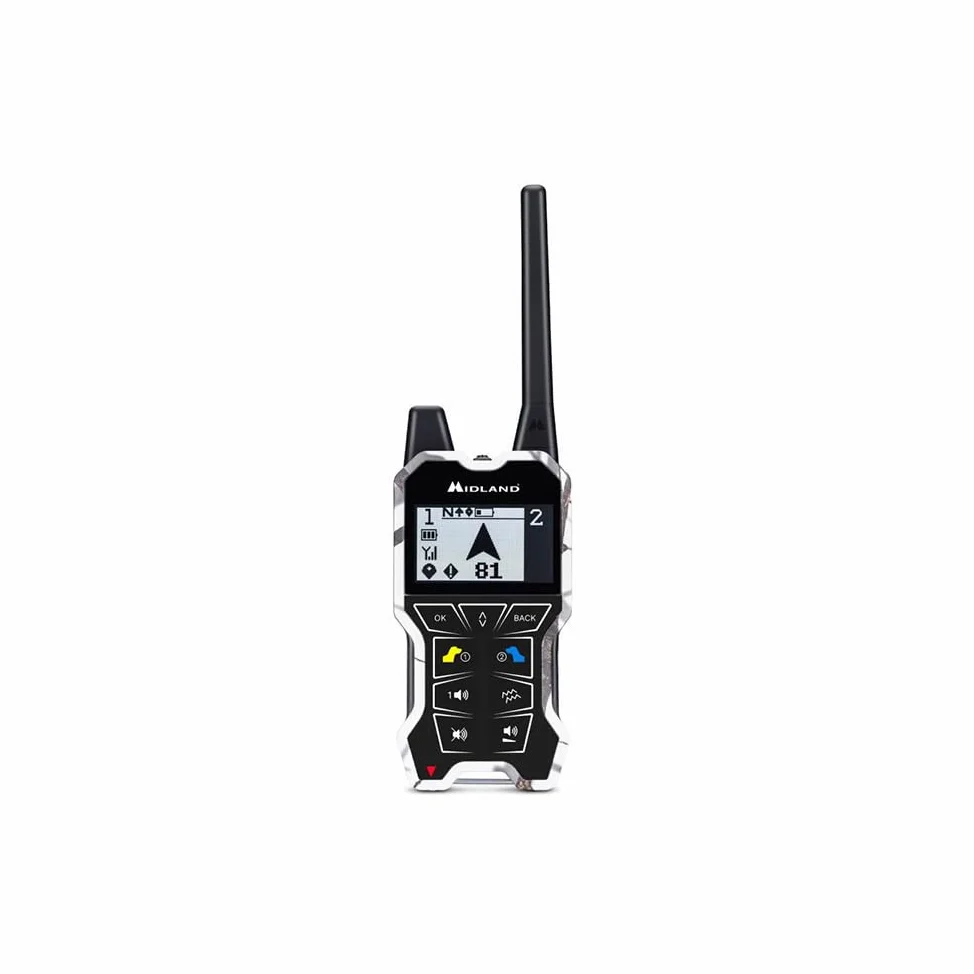 Beeper One GPS - Localizador para Perros - Cobertura hasta 2,5 km - Vibro - Visualización de Distancia y posición |-Mando a Distancia con Pantalla Grande - Localizador acústico