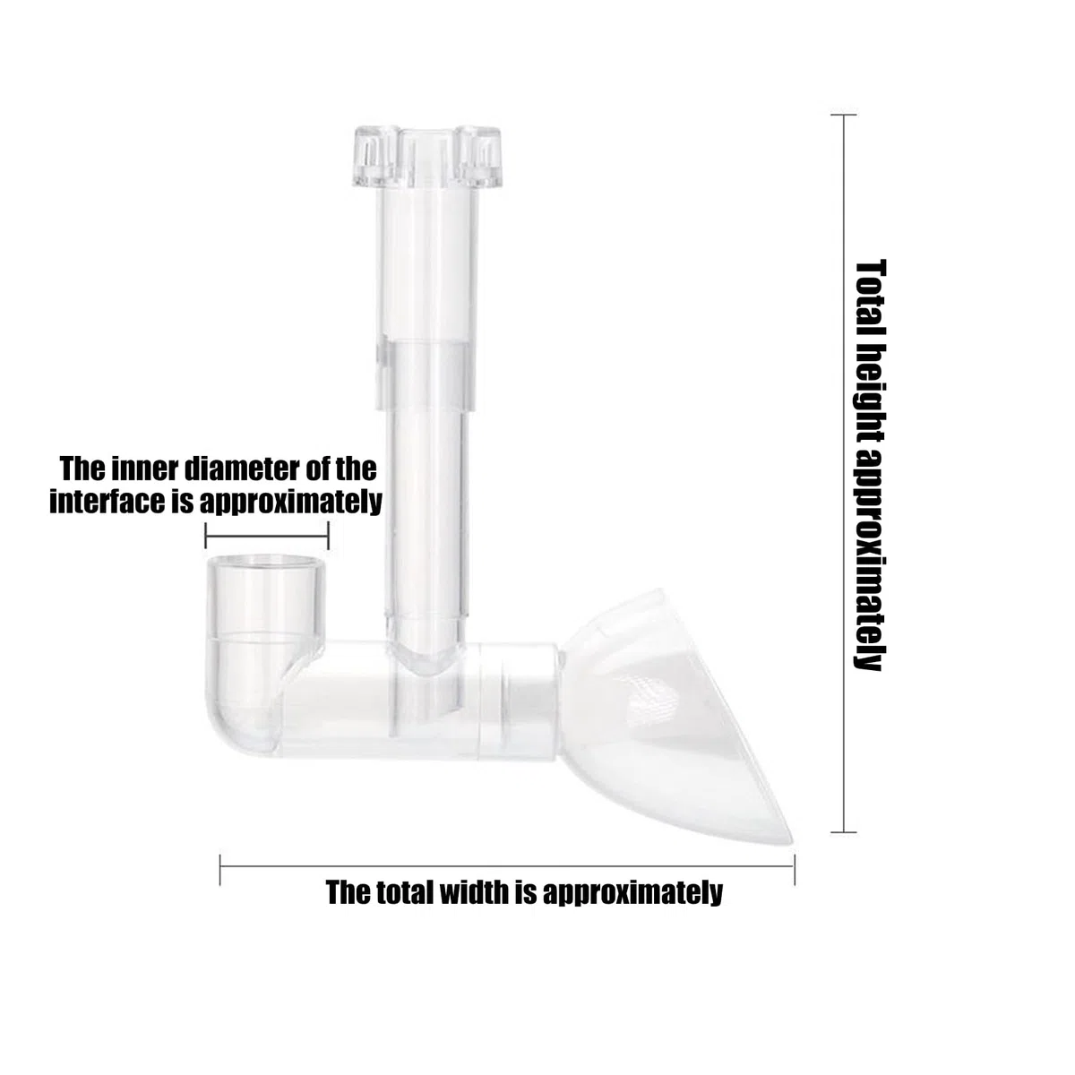 Tubería Skimmer Acuario Tubos Acero Inoxidable Alta Resistencia | Tubo De Filtro Desnatador De Película De Accesorio Ajustable Para Acuarios De Agua Dulce-Marinos Adultos