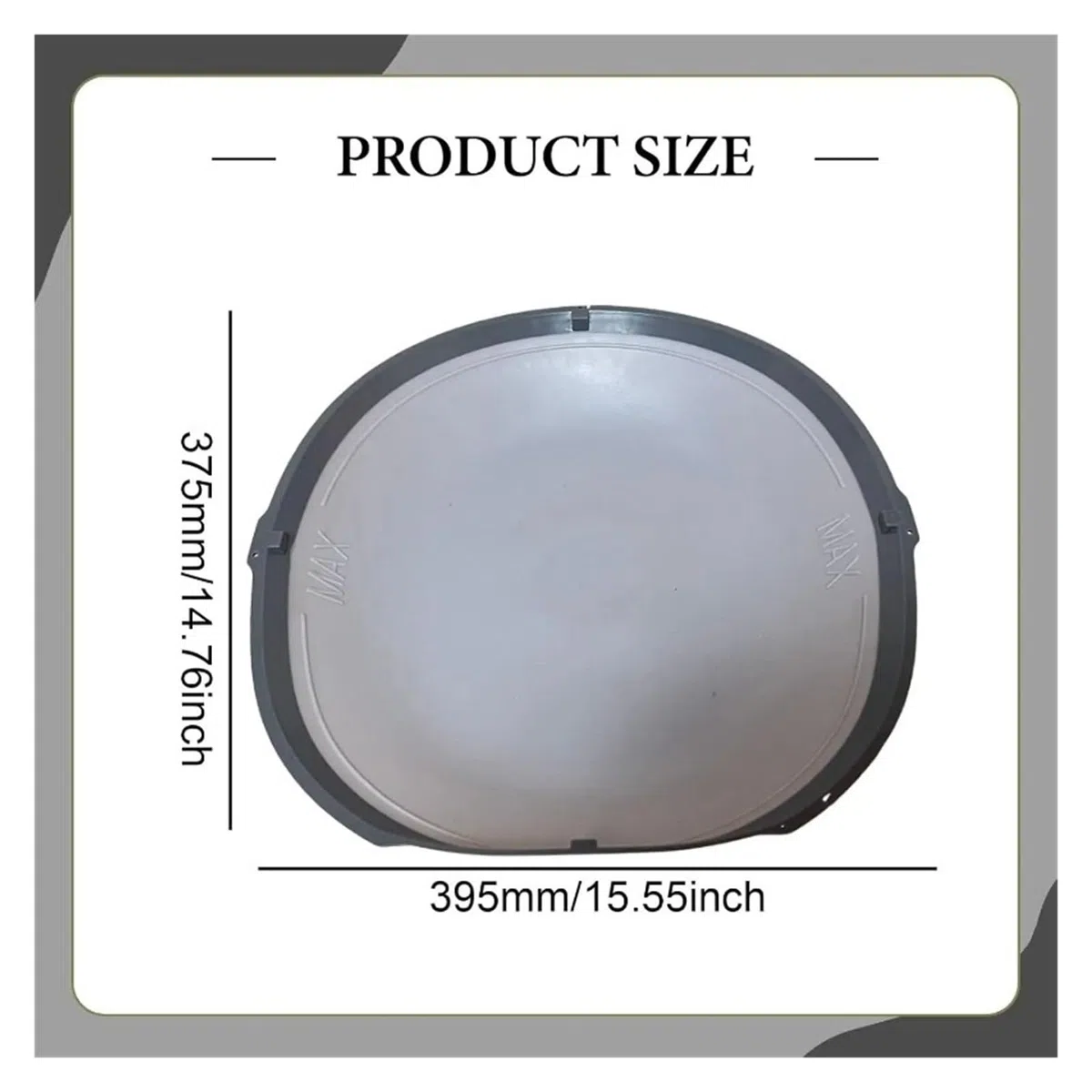 Compatible For Alfombrilla Silicona Caja Gatos Smart Toilet | Alfombrilla silicona, ajuste estable, repuesto gris, fácil limpieza