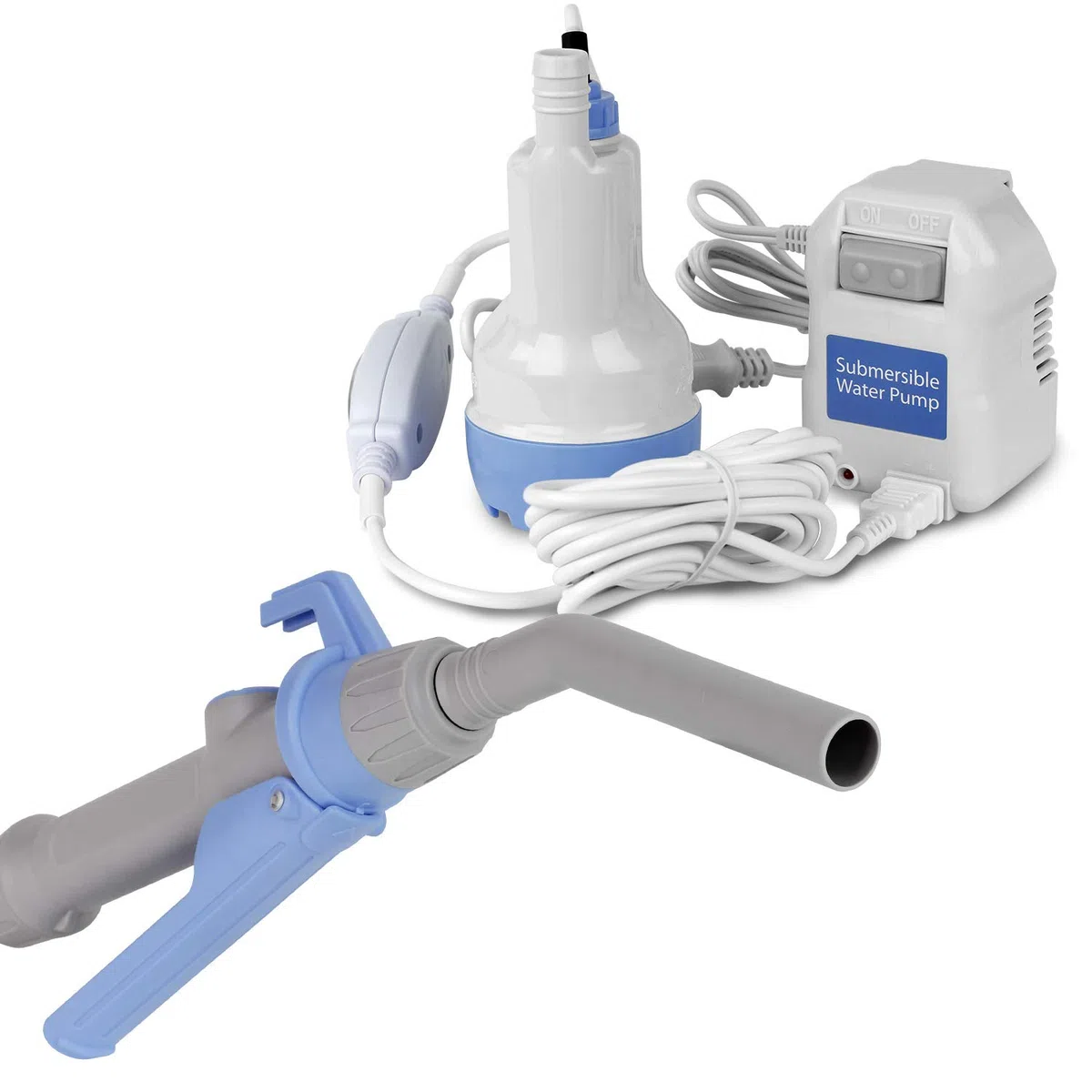 TERA PUMP - Bomba de sifón para Acuario y Estanque para Cambio de Agua, Repuesto de Agua, sin BPA, Seguro para la Vida del Acuario