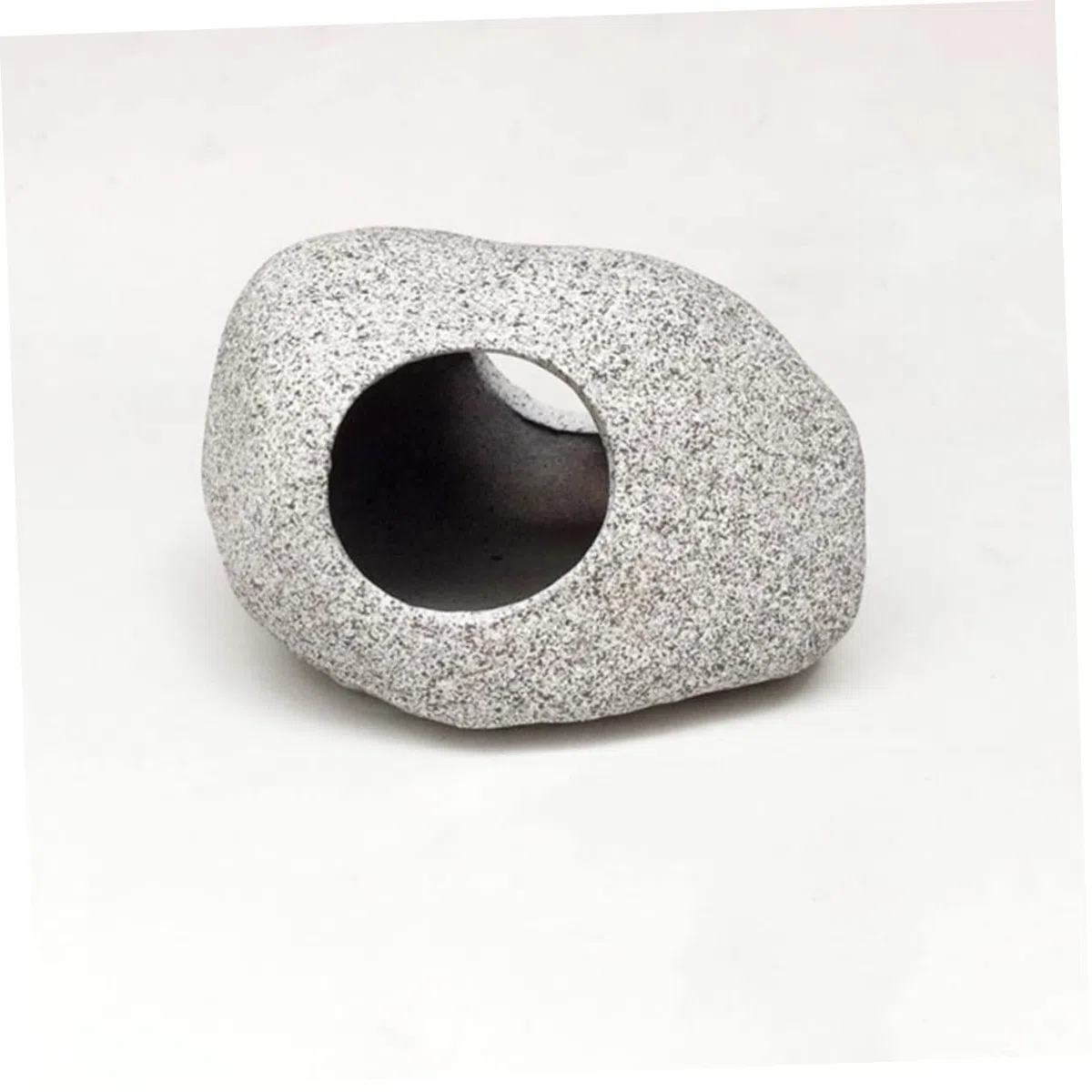 COLLBATH 3 Juegos Adorno De Roca De Tarro Cueva De Peces para Acuario Piscina Aire Adornos Acuario Adorno De Acuario Juguete De Cueva De Peces Casa De Roca para Esconder Peces 2 Piezas * 3