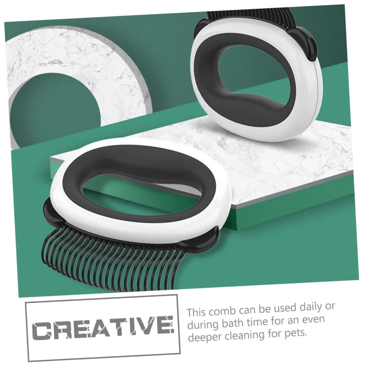Toddmomy 5piezas Peine Para Gatos Adorable Cepillo De Cuidado Para Mascotas Diseño Antideslizante Para Eliminar Pelo Suelto y Enredos Para Establecer Vínculos Tu Mascota