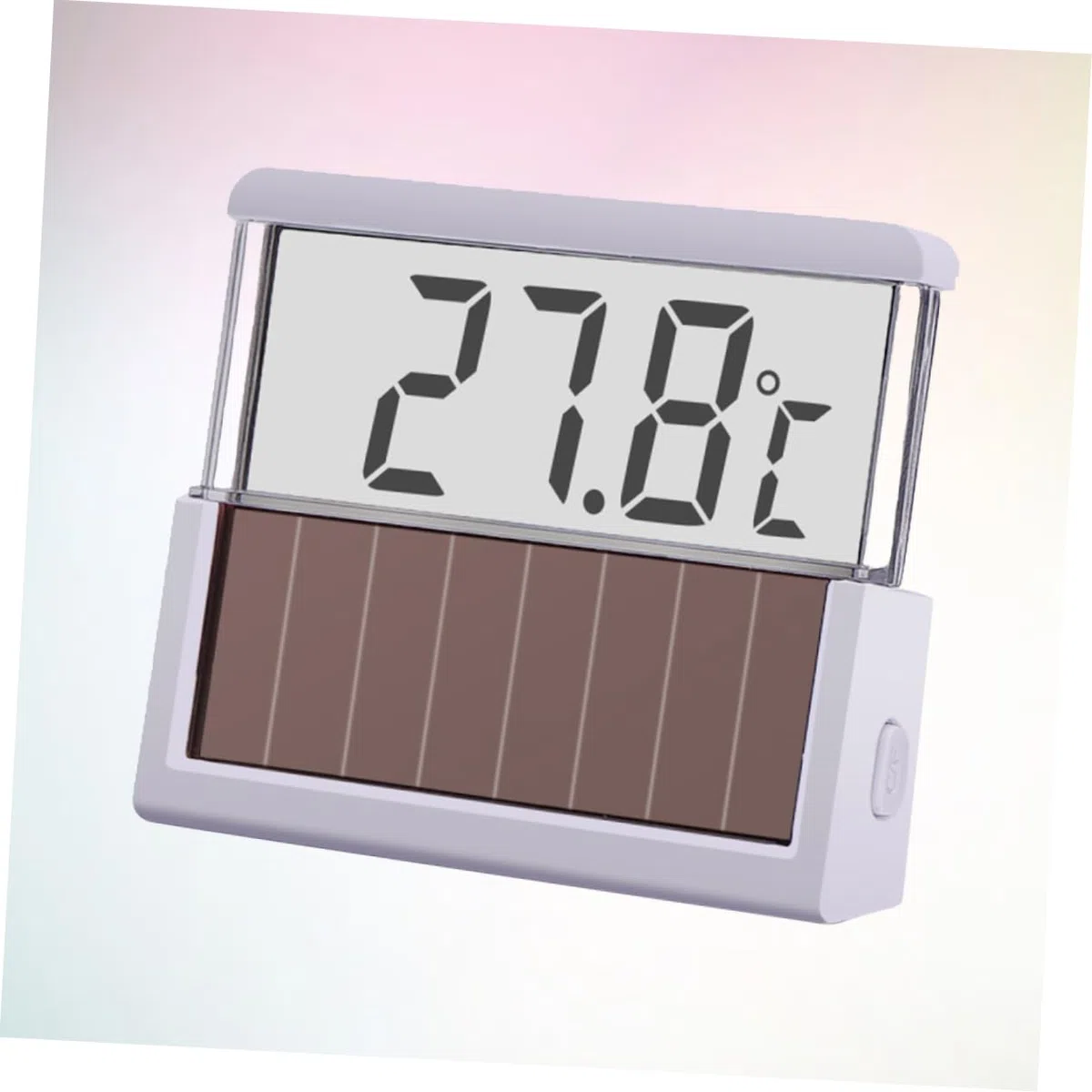 Yardwe 3 Piezas termometro digital LED agua del acuario agua del tanque de peces medidor de temperatura del termómetro digital pecera tronco acuario calabaza pescar