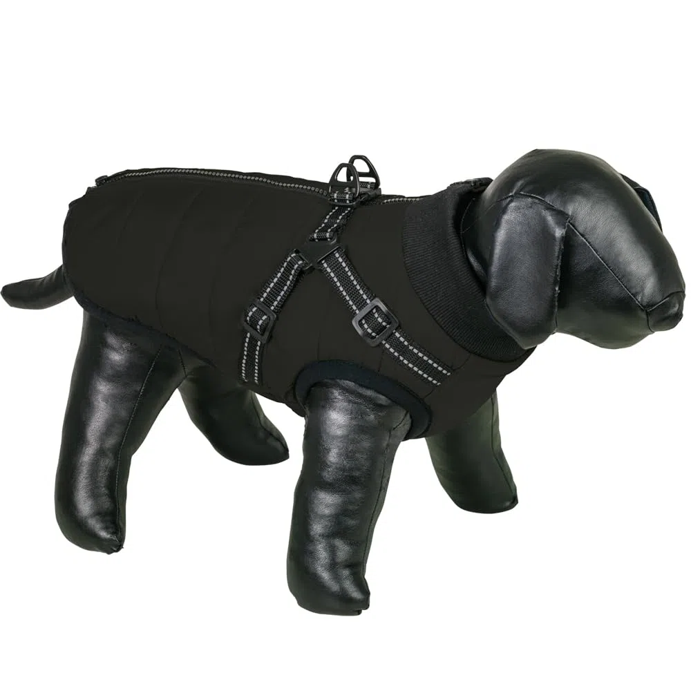 Nobby Abrigo para Perros BOMJA 2 en 1, Negro, 40 cm