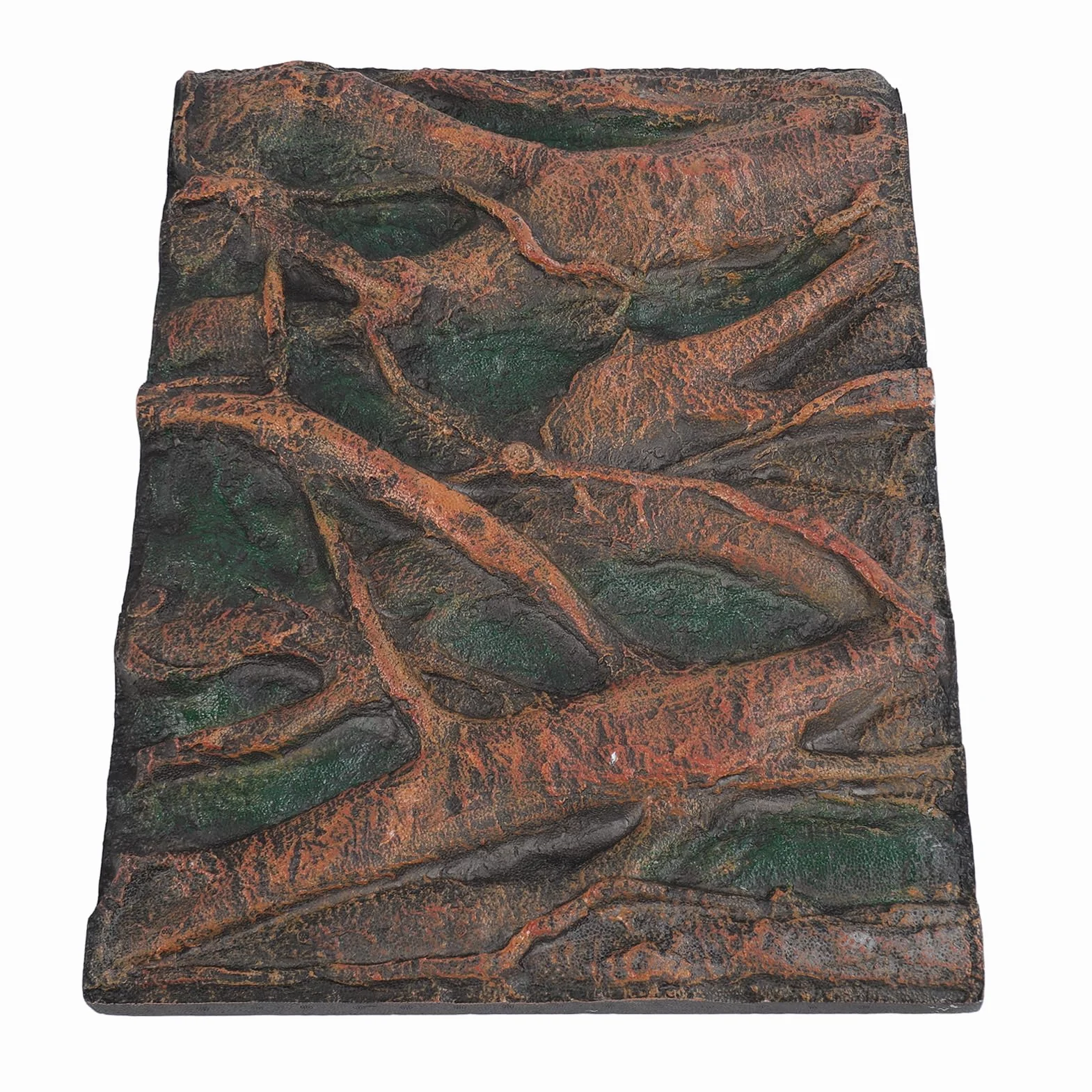 Fondo de Acuario 3D, Material de Espuma, Fondo de Reptil único para Espacios Acuáticos, Acuarios y Terrarios (H)