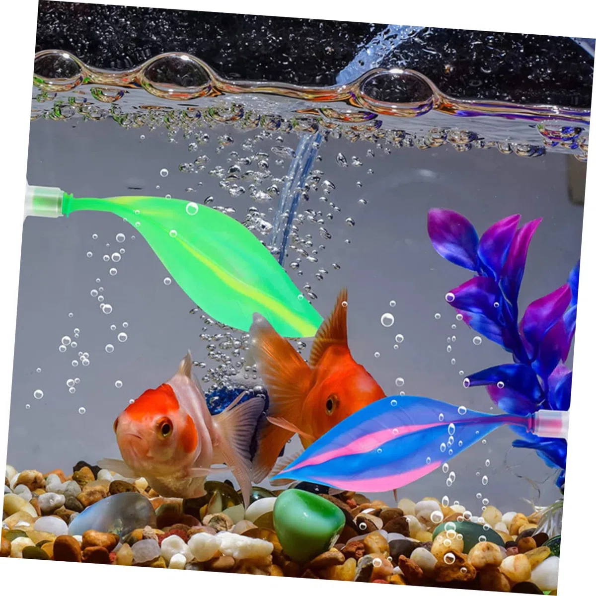 Kisangel 10piezas Hammock para Peces Betta Decoración Acuática Ventosa Cama para Reposo y Desove De Simulada para Acuarios Accesorio para Peceras De Agua Dulce y Salada