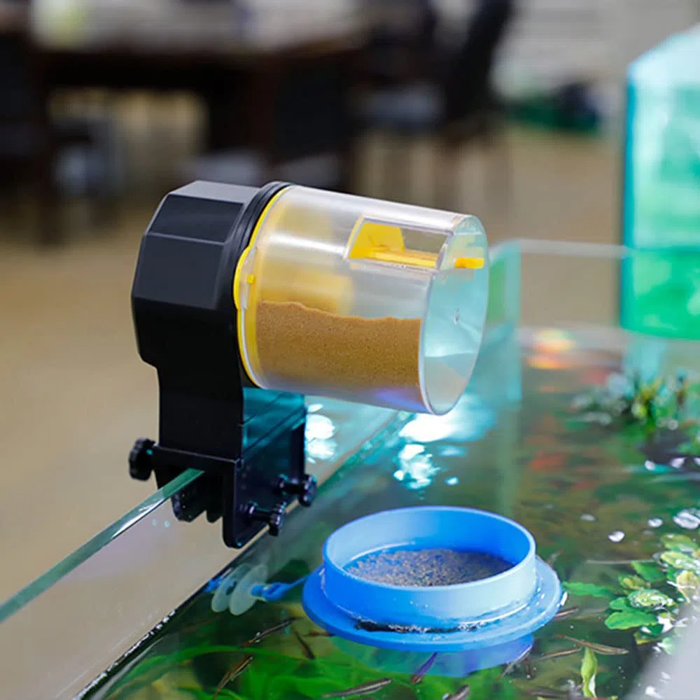 Alimentador Automático De Peces, Protección Contra La Humedad Programada