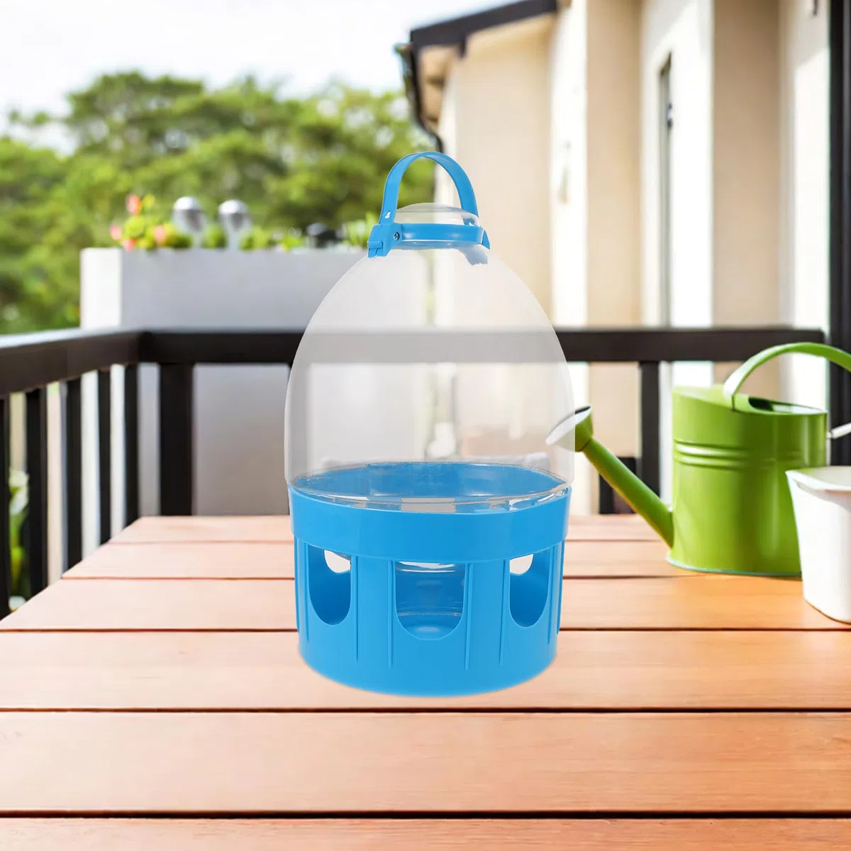 DOITOOL Bebedero para Palomas: Dispensador automático de Agua para Palomas y Aves de Corral de 10 l - Botella Colgante para Jaula - Bebedero para Aves de Corral para Interior y Exterior