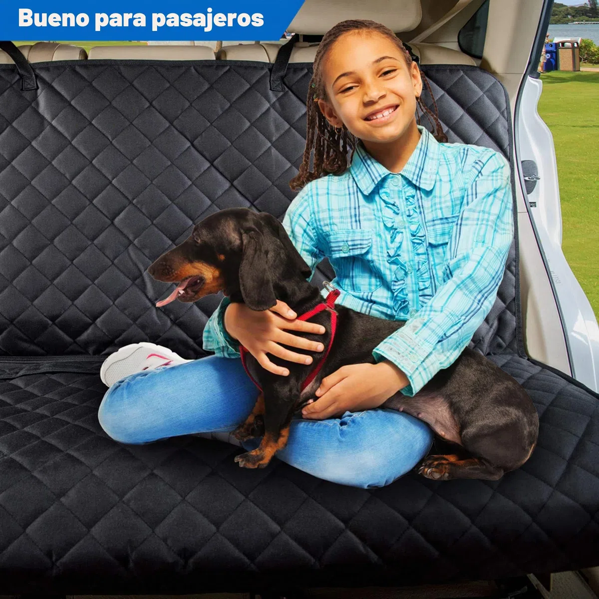 VIEWPETS Funda de Asiento de Coche para Mascotas, Impermeable, Resistente y Antideslizante, tamaño Universal, para Coches, Camiones y SUV
