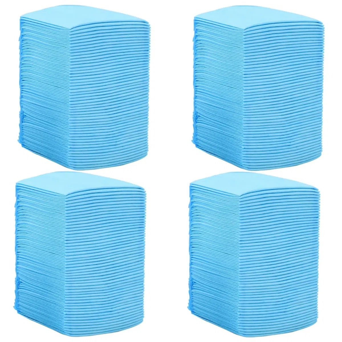 Tidyard Empapadores para Perros - Absorbentes, 4 Capas, 45x33 cm, Azul y Blanco, 150ml, 200 Unidades Modelo YFXLRZJ-170755ES