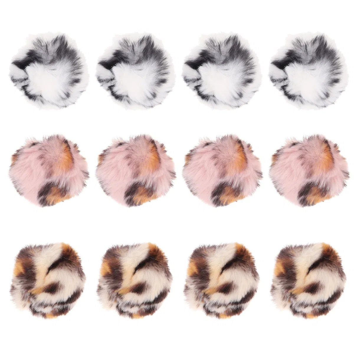 FRCOLOR 36piezas Juguetes Interactivos para Gatos Hierba Balones De Peluche De Artificial para Molar y Diversión para Aleatorios