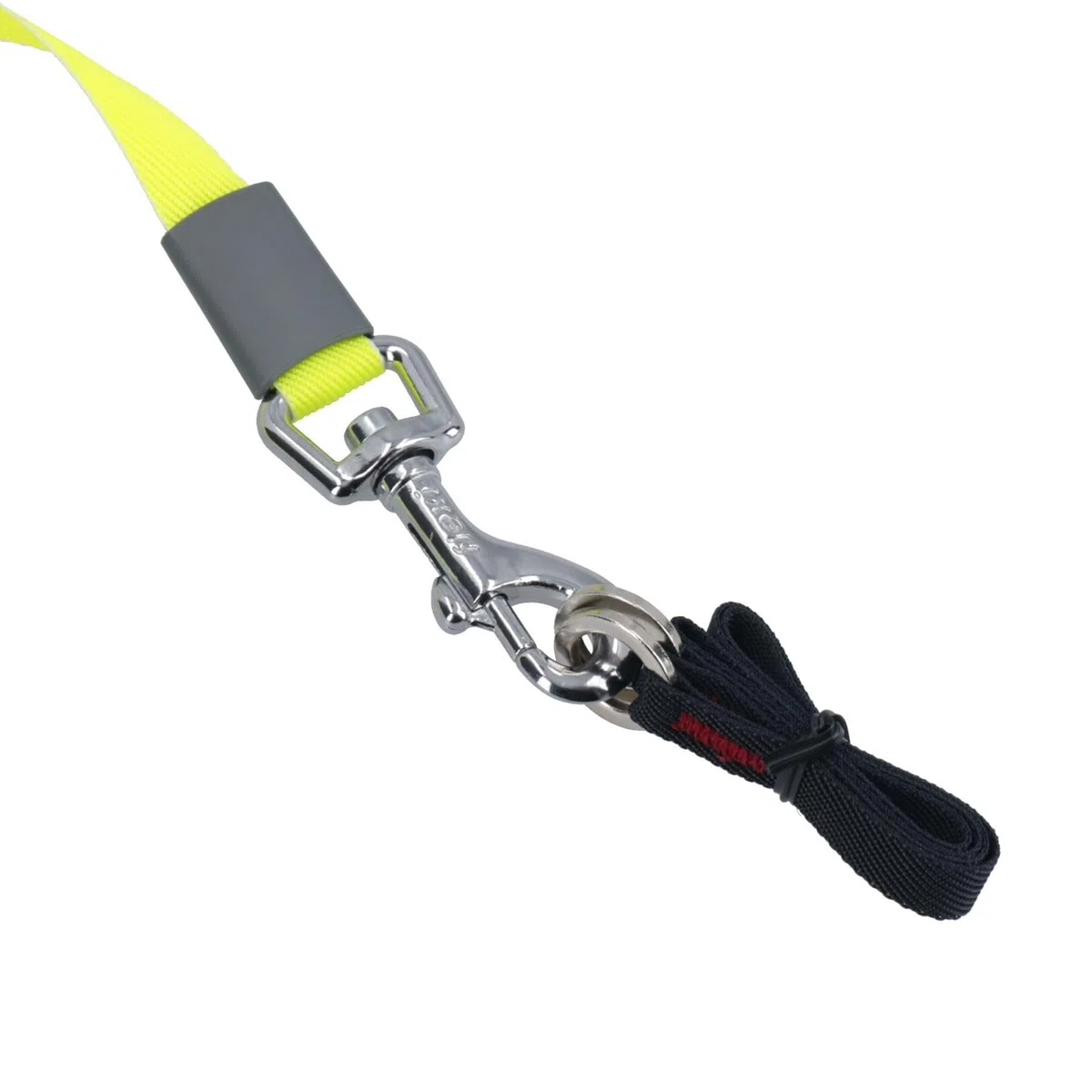 AB Tools Giant L - Correa extensible retráctil resistente de 8 m, color amarillo neón