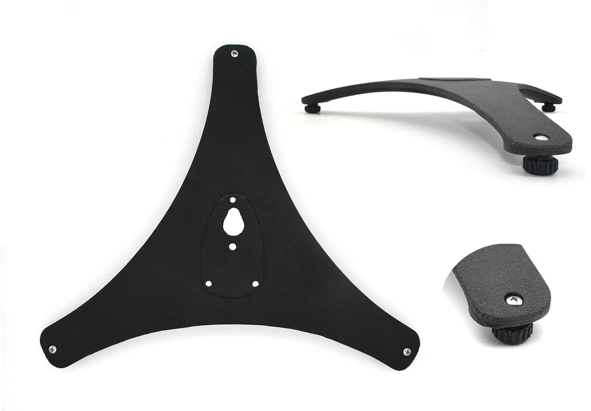 Soporte de Metal para pezuña con Altura Ajustable, Soporte para pezuñas de Caballo, Color Negro