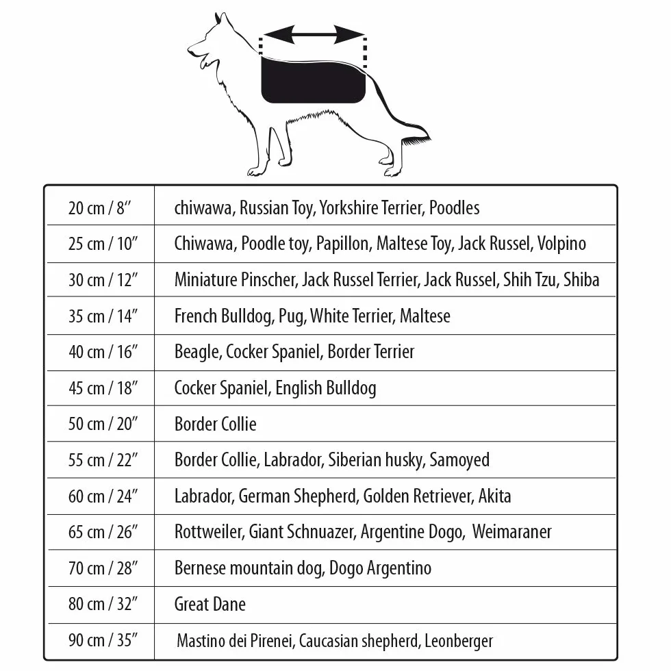 Croci Hiking - Abrigo Impermeable para Perros, Forro termorregulador, Nanga Black, Talla 45 cm - 260 g