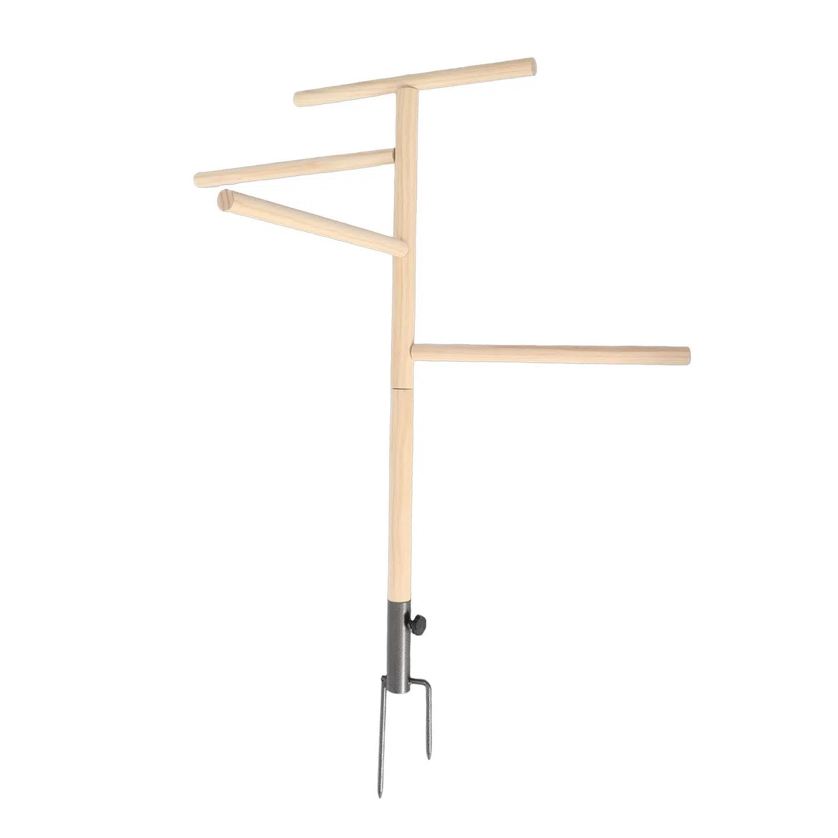 Hidyliu Percha de Madera para Gallinas para Dormir y Jugar en el Gallinero 1 Unidad Premium Pino y Hierro