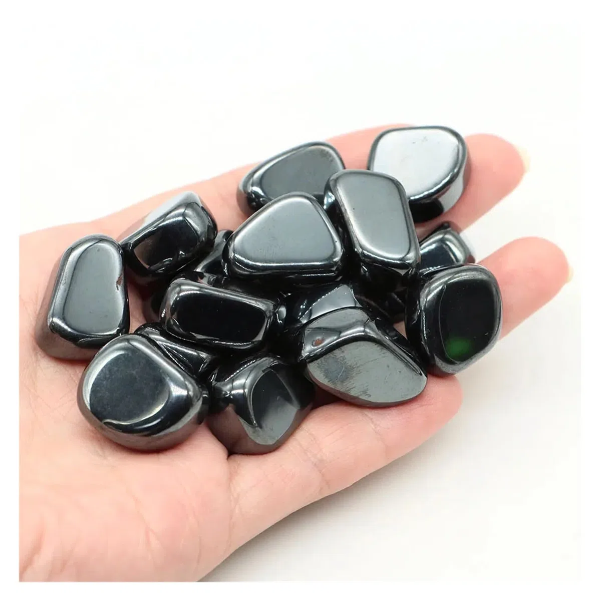 Piedras de Grava para peceras, Rocas pulidas caídas, Piedras Preciosas, Cristales, Acuario, jardín, Multicolor, 50g-1000g(Color 18,1000g)