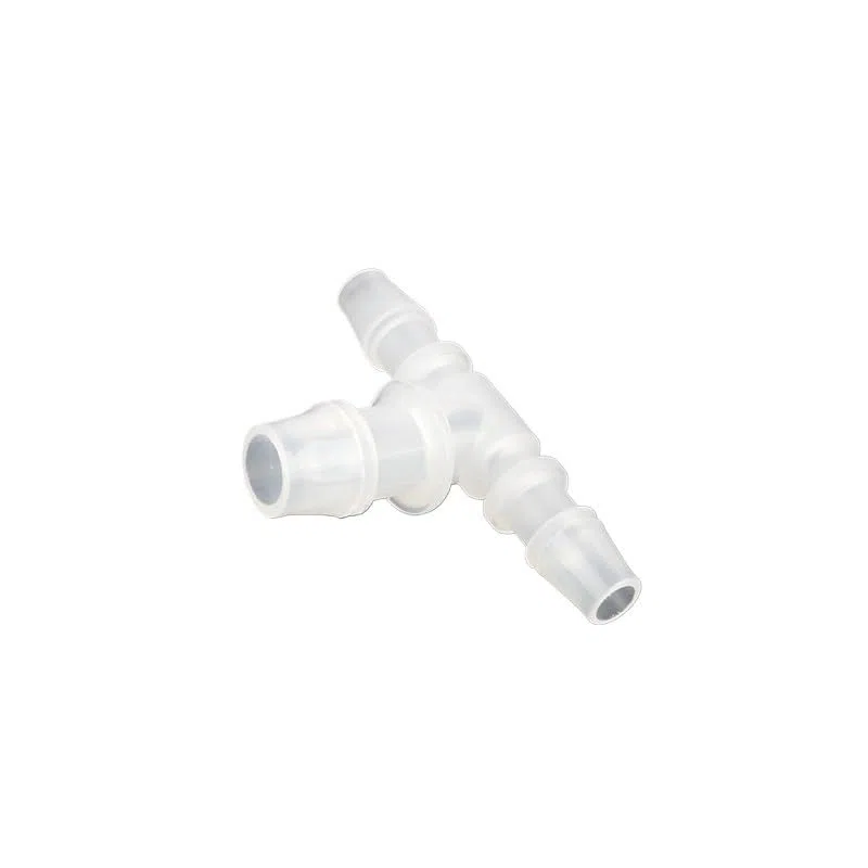 50 Uds. Conectores de 3 vías de plástico de 8~14mm-4~12mm, adaptador de tubo de manguera transparente blanco, bomba de aire for acuario, accesorios for tanque de peces(8-12-8)