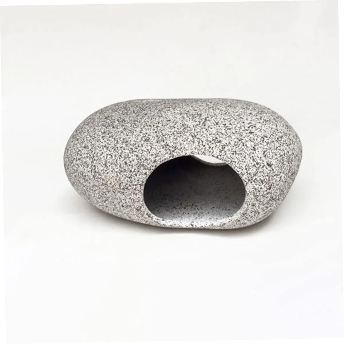 COLLBATH 3 Juegos Adorno De Roca De Tarro Cueva De Peces para Acuario Piscina Aire Adornos Acuario Adorno De Acuario Juguete De Cueva De Peces Casa De Roca para Esconder Peces 2 Piezas * 3