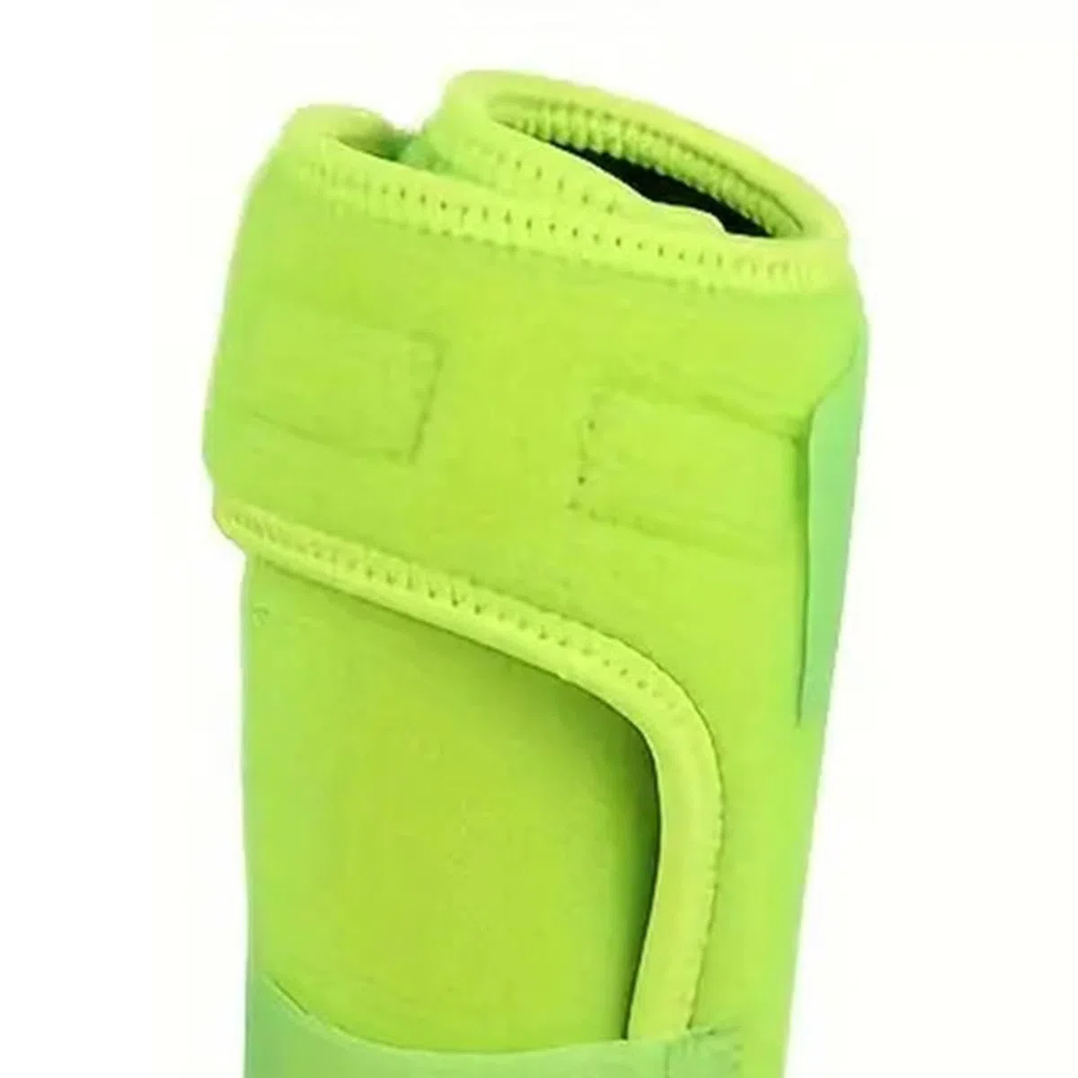 4 Piezas Protectores Piernas Caballo Botas Envolturas Almohadilla Neopreno Suaves Adecuadas para Y Paseos, Verde Claro, m