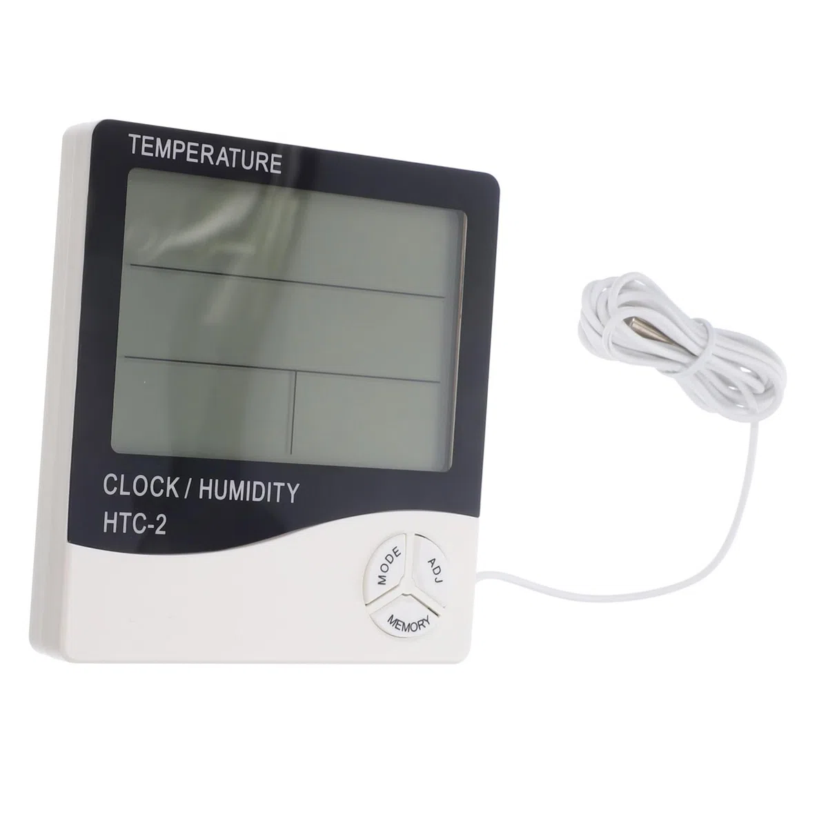 Housoutil 3 Juegos Termómetro Higrómetro Electrónico Herramientas Eléctricas Agua De Acuario Herramienta De Medición De La Temperatura Del Agua Botón El Plastico Doble Temperatura