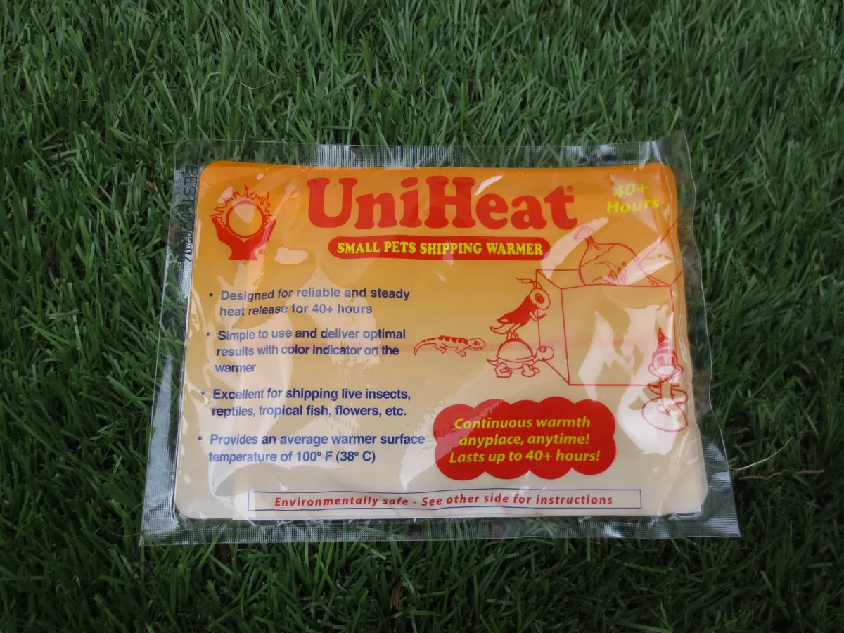 Paquete de 10 unidades de 40 horas UniHeat para plantas de comida y pez, reptil, insectos, vivos, alimentos