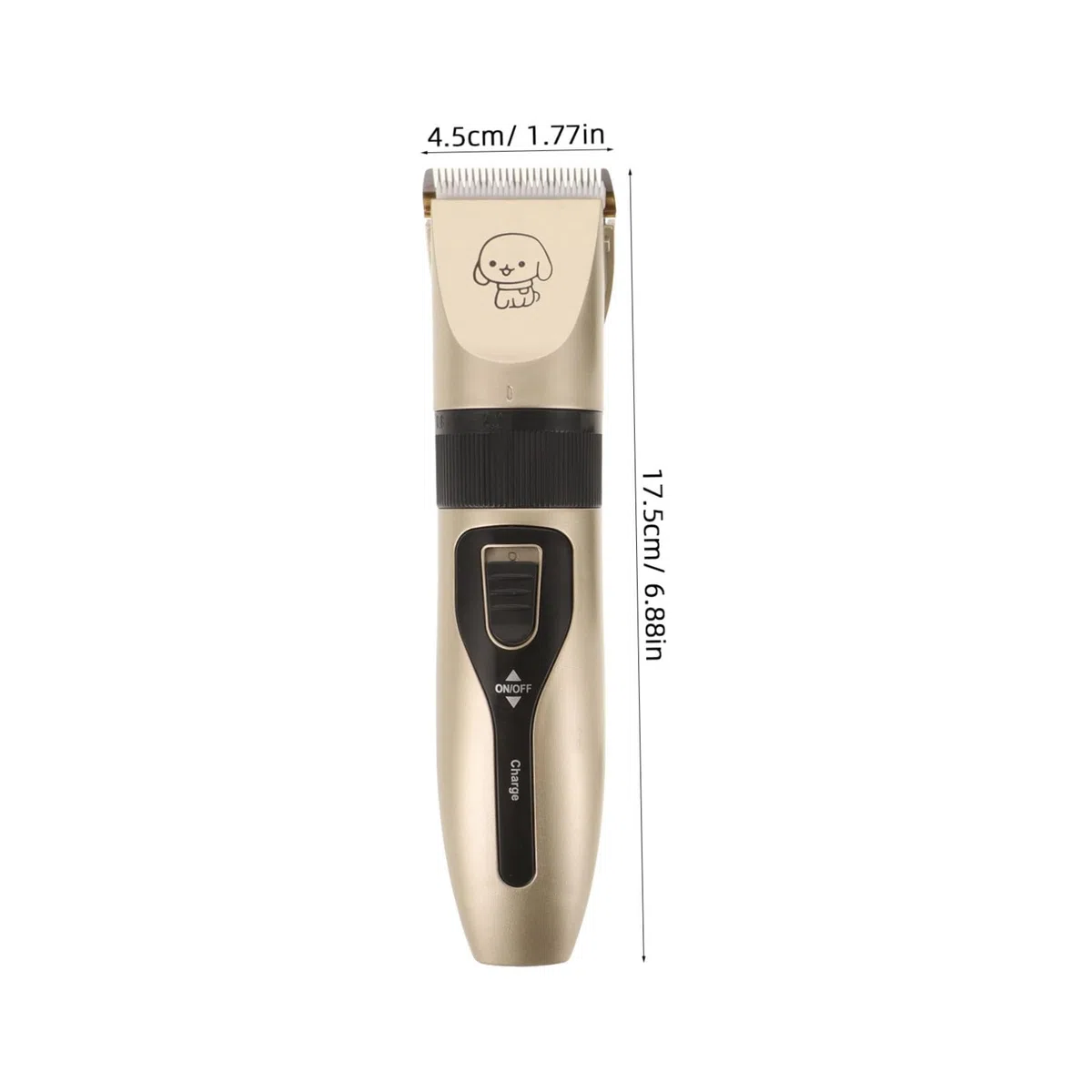 1200mah Cortapelos 4 Piezas, Carga Usb, para Perros y Gatos