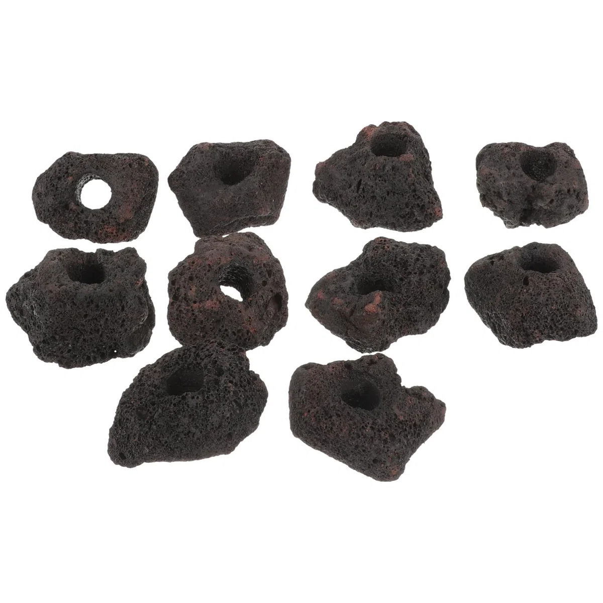 BESPORTBLE Anillos de Fijación para Acuáticas de Piedra, 10 Piezas y Fijación en Peceras y Acuarios