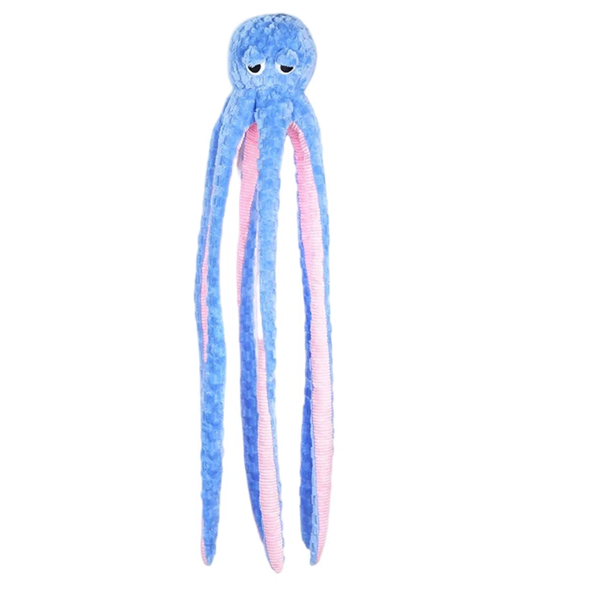 Juguete para perros de pulpo, juguetes interactivos para perros chirriantes de 40 pulgadas para masticadores agresivos, pulpo de peluche suave y agradable para la piel para aliviar el aburrimiento, r