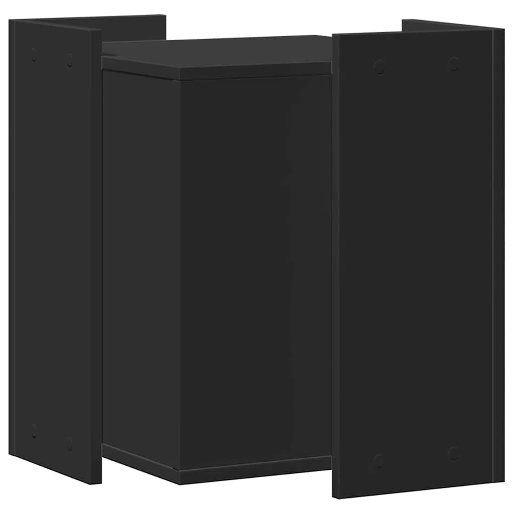 Caja de arena para gatos, 42 x 42 x 51 cm, material de madera