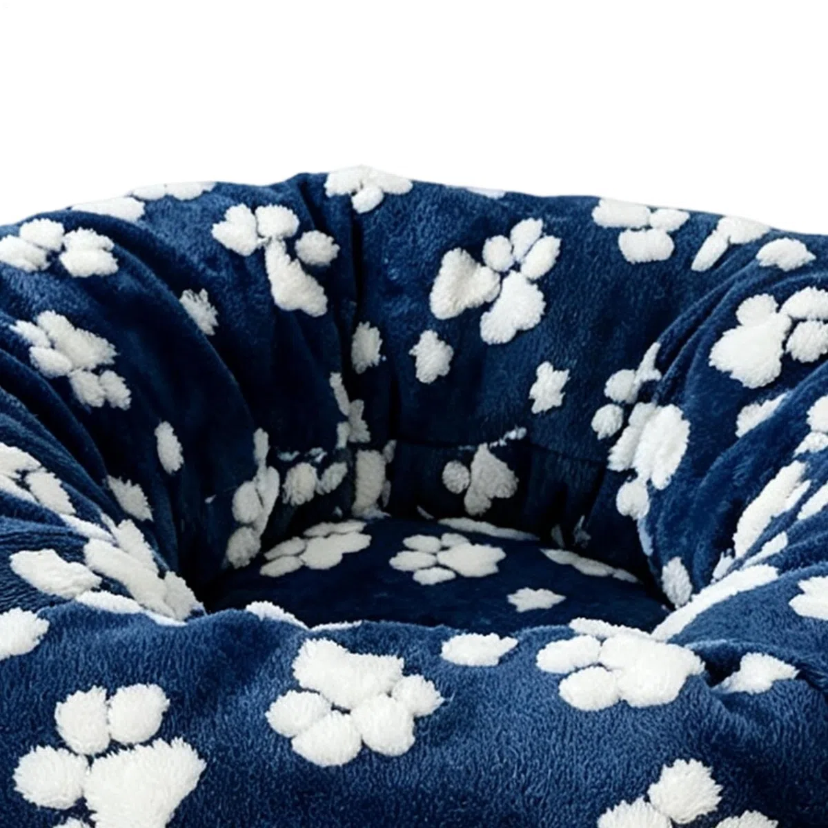 Generisch Donut para gatos, gran comodidad lavable con pelota de juego | Cueva para gatos Donut Cachorro Cama para Cachorros Conejo Mascotas Interior Piso Hogar Salón Dormitorio Balcón Esquina