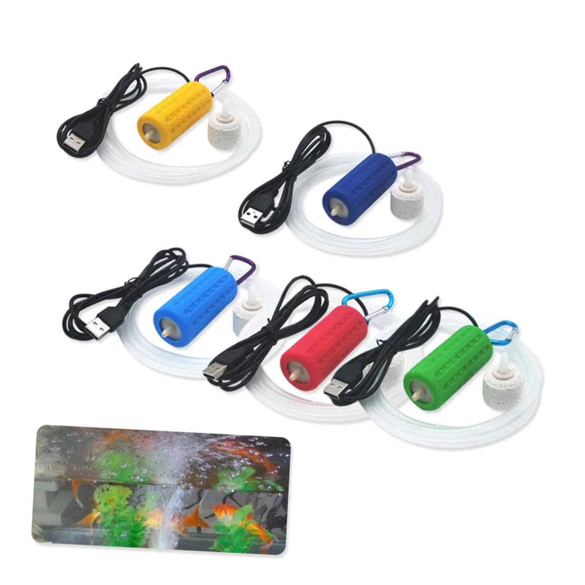 BESPORTBLE 2 Piezas Estanque Tanque Peces Acuario Oxigeno Pesca Aireación para Peceras Aireador Oxigeno para Acuario Oxígeno