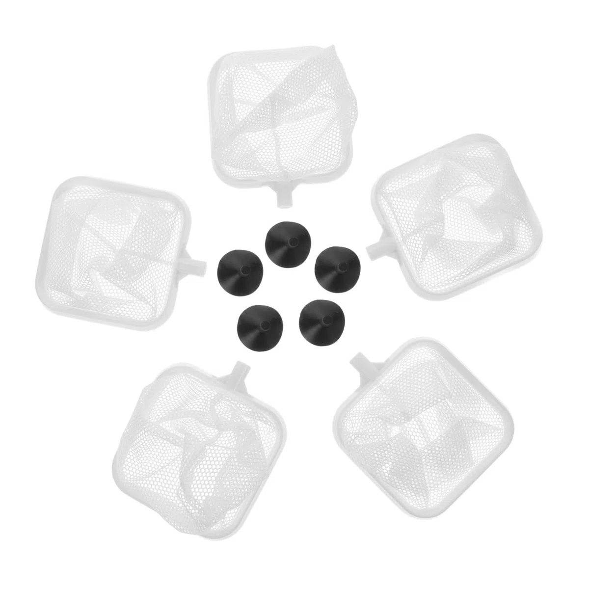 Kisangel 20 Piezas De Red para Pecera Caja De Cría De Peces Accesorios para Pecera Red para Divisor De Divisor De Cajas para Incubar para Cría De Peces De