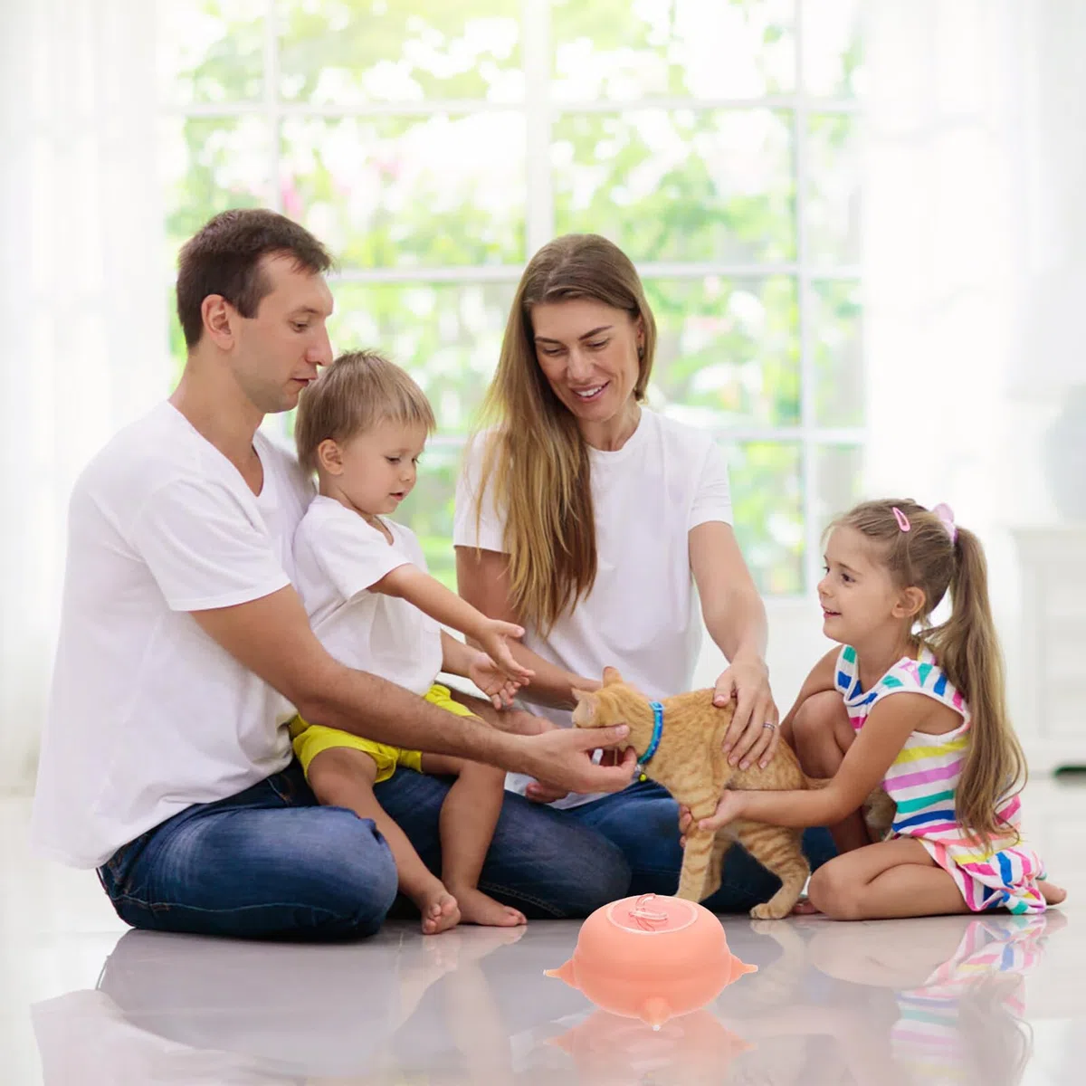 ifundom Comedero de Leche para Mascotas Recién Nacidas Tetinas de Silicona, 200ml, Accesorio para Alimentación de Cachorros y Gatitos en Casa