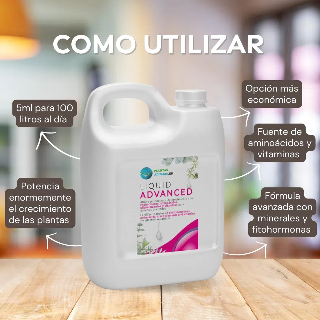 Avanzado Abono Líquido para acuarios plantados 5000ml