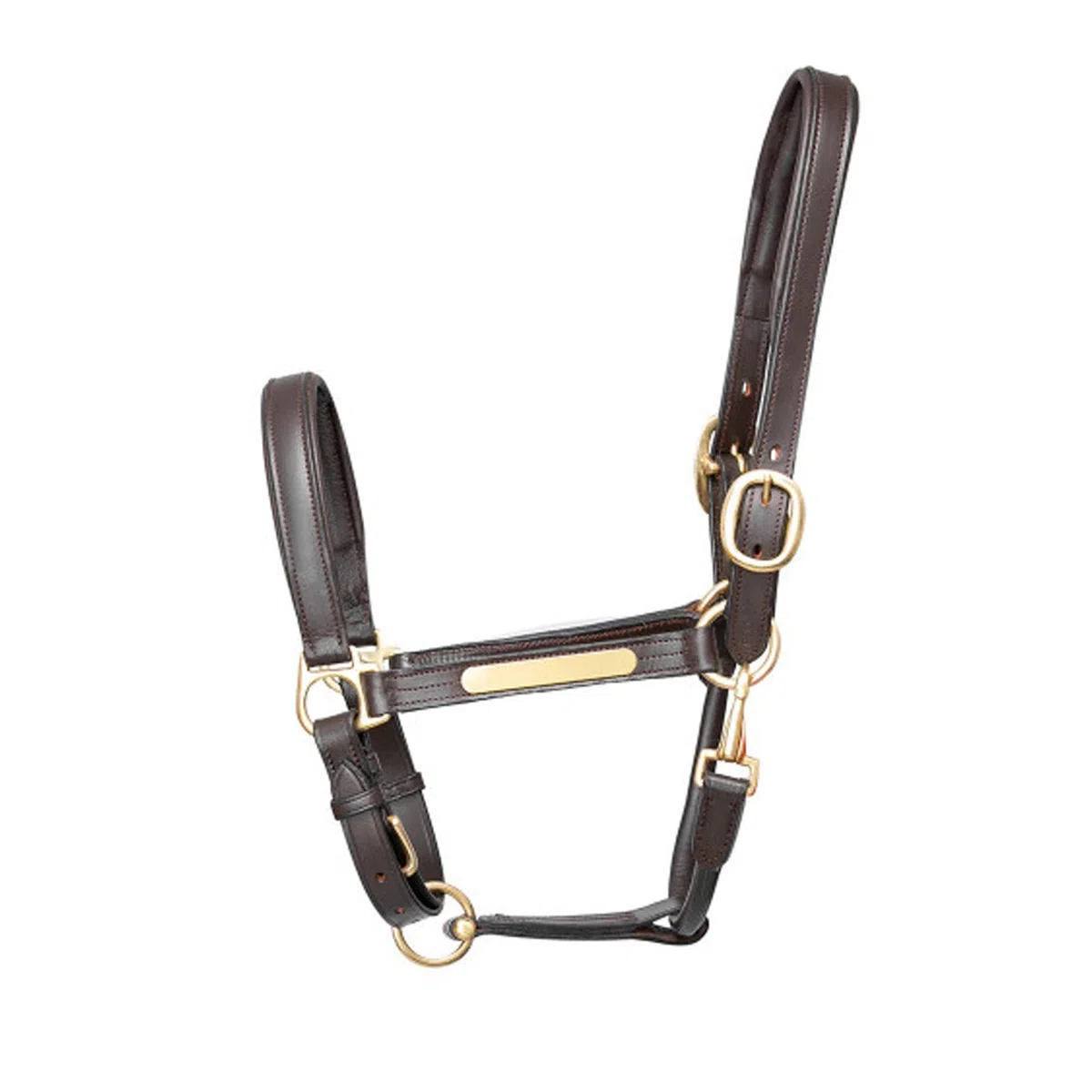 Battles Collar de Cabeza de Cuero Hy (marrón, Completo)