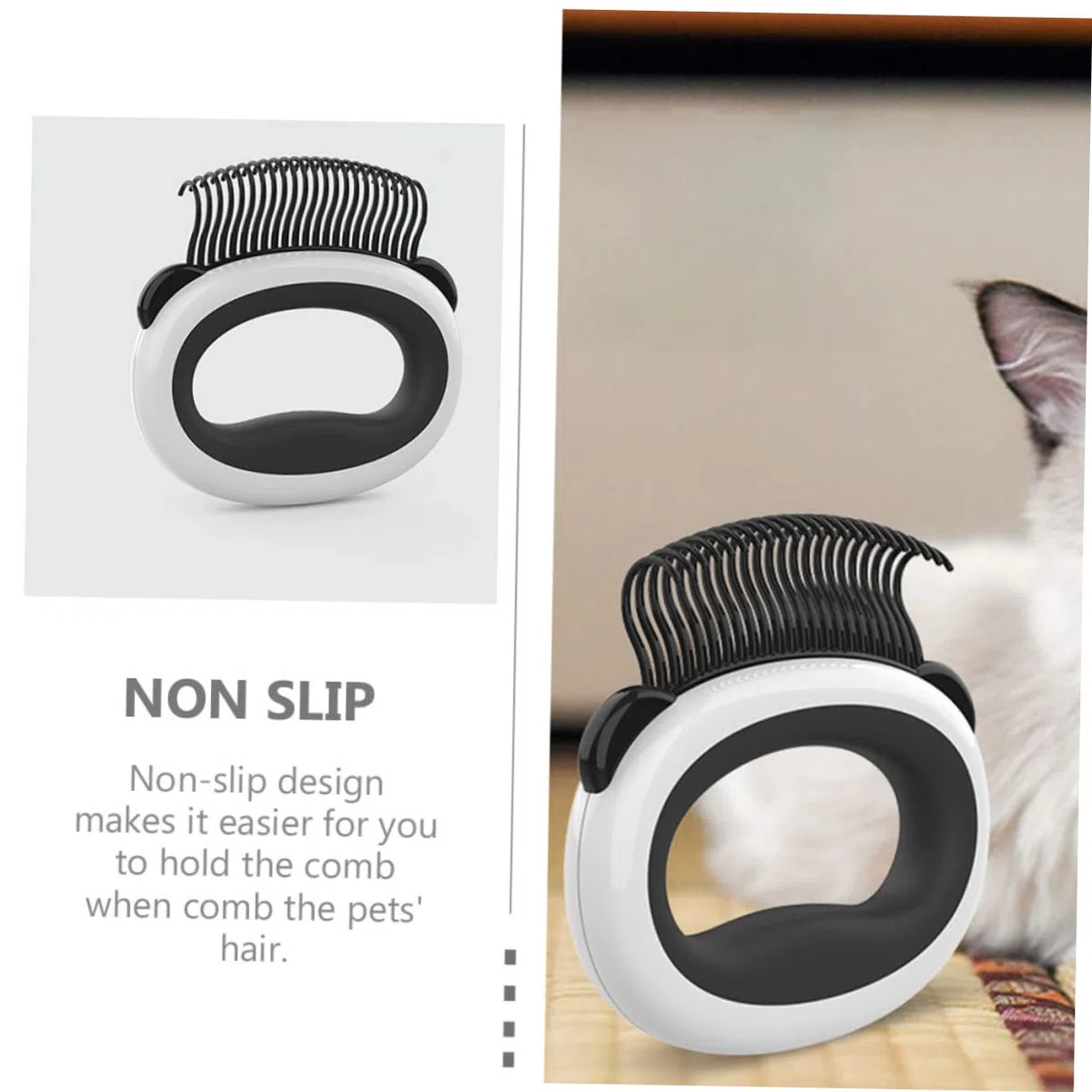 INOOMP 5piezas Cepillo De Limpieza Para Gatos Peine Para Cuidado De Herramienta De Aseo Para Eliminar Pelo y Peine De Ergonómico Para Gatos y