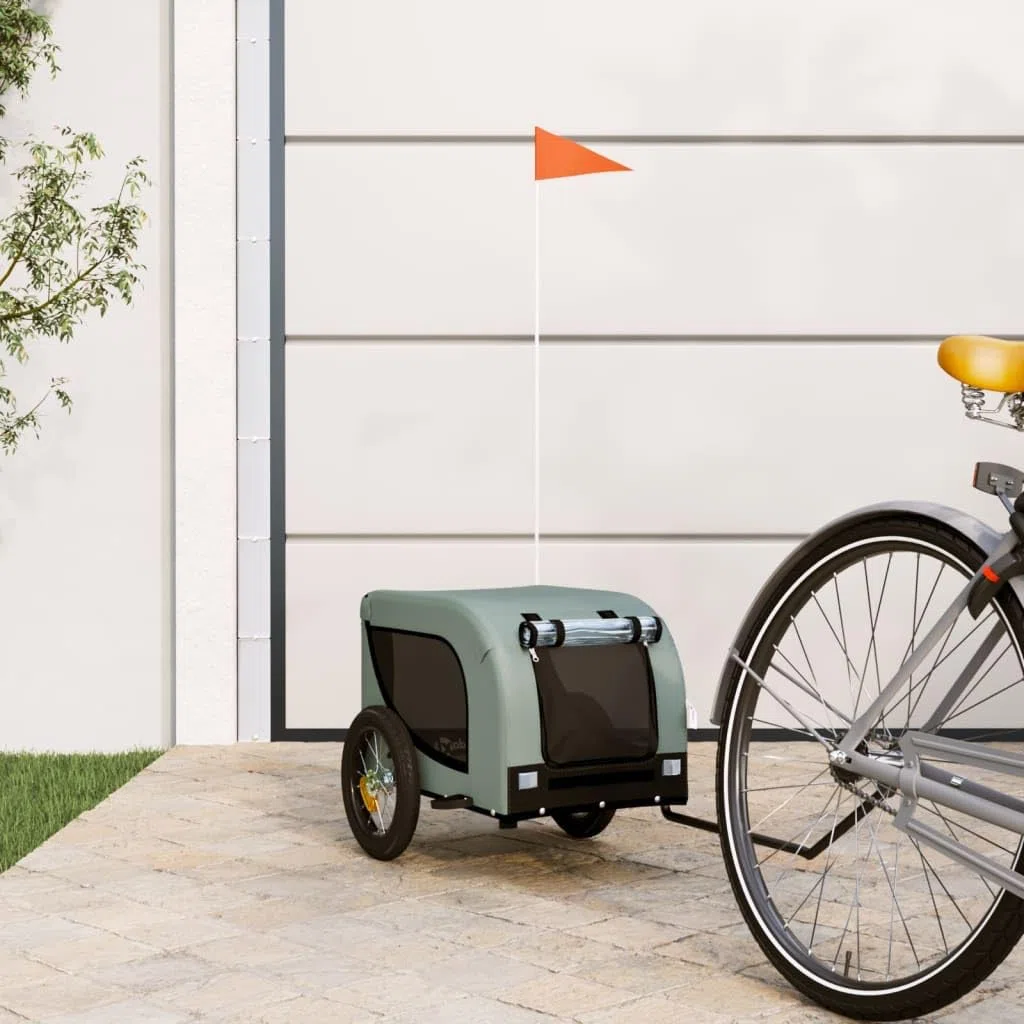 vidaXL Remolque de Bicicletas para Mascotas remolques de Bicicletas para Mascotas Remolque de Bicicletas