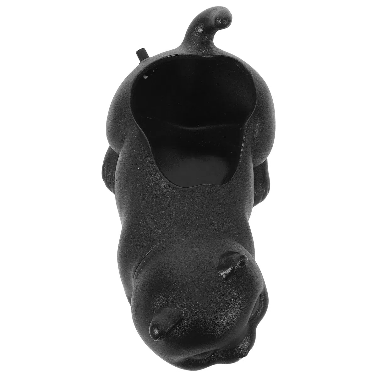 Dispositivo De Flujo De Agua para Acuario Escupidera De Cerámica Boquilla Figura De Gato para Decoración De Pecera Jardín o Interior