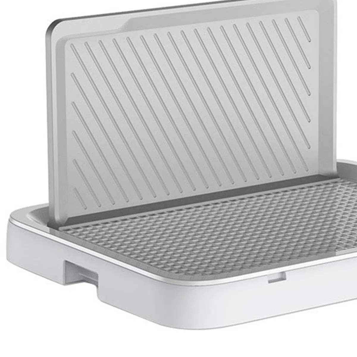 Bandeja De Baño Para Perros Impermeable para Interior y Exterior con Malla | Sanitario Canino Almohadilla De Piso Para Cachorros Para Casa Viajes Dormitorio