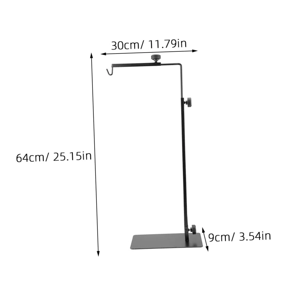 Abaodam Lámpara De Calefacción para Reptiles Soporte Ajustable Seguridad Duradero Metal