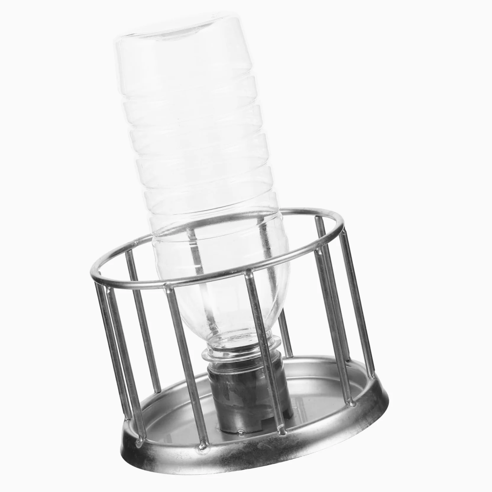 BESPORTBLE 4piezas Mini Comedero De Agua para y Reptiles Cuenco De Acero Inoxidable para Terrario Alimentador Multifuncional para Mascotas Pequeñas para y Lagartos