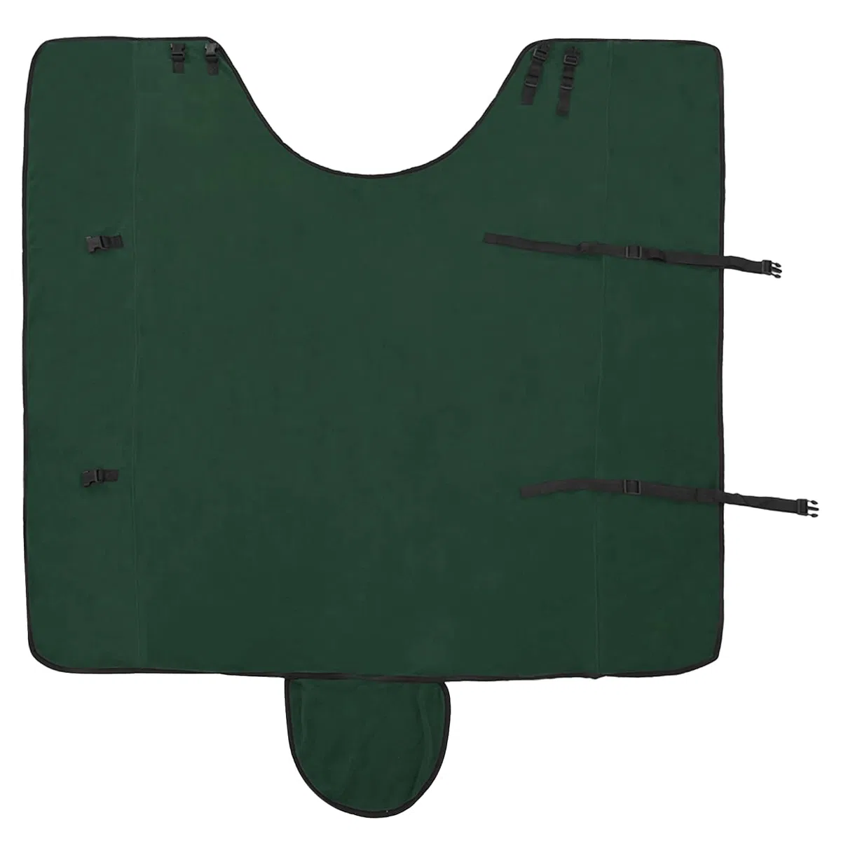 Manta para caballo, 125 cm, poliéster, color verde oscuro