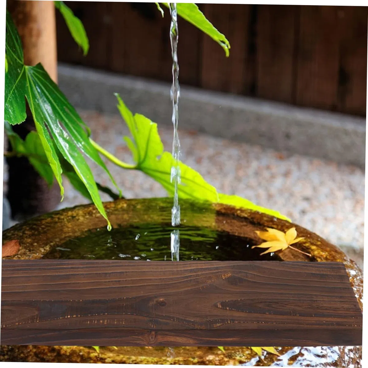 Levemolo Placa De Madera Natural para Acuarios Accesorio Decorativo para Fuentes Que Mejora La Calidad del Agua y Aporta Rústico Tanques