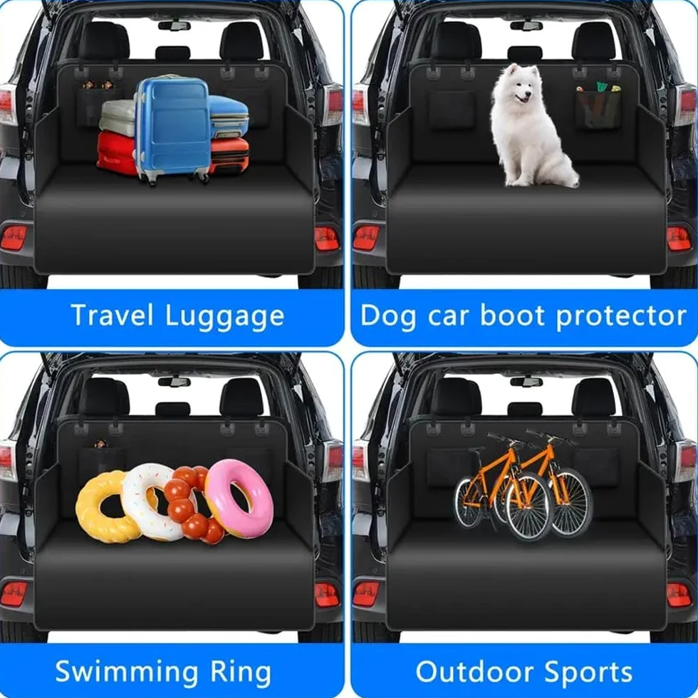 Funda Maletero Coche Perros para Peugeot Partner Expert Boxer Rcz Rifter Traveller, Protector De Maletero para Perros Cubierta Impermeable para Coche Antideslizante