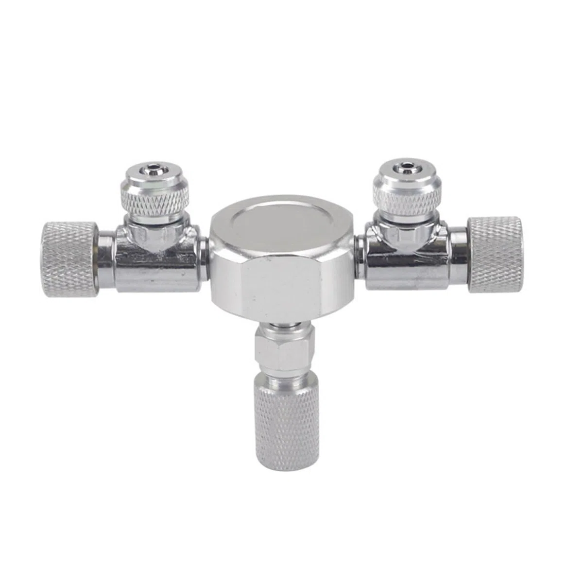 Separador de CO2 for Acuario multicanal Acero Inoxidable, válvula retención, generador for pecera, Accesorios reguladores(W02-02)