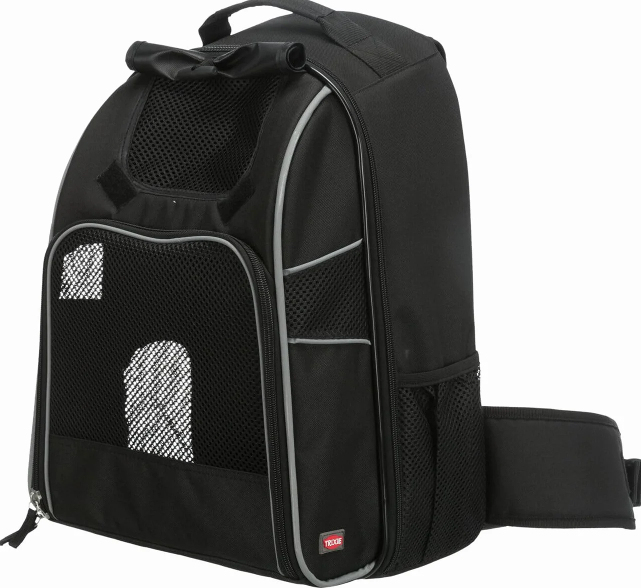 Trixie Mochila William, 33 × 43 × 23 cm, Negro, Perro