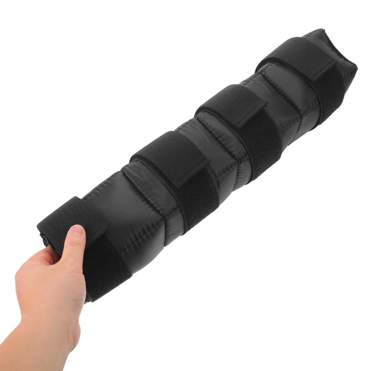 Botas Refrigerantes para Caballos con Gel Refrescante, Nylon Negro