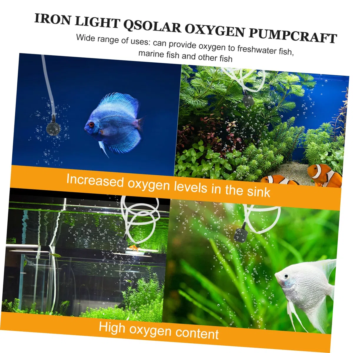 Abaodam Bomba De Oxígeno Solar para Exteriores Aireador Solar para Estanques Bomba De Oxigenación para Peceras para Piscinas o Pequeños Aireador De Oxígeno para Peceras Portátil
