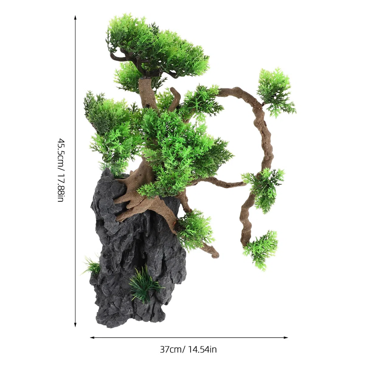 Ciieeo Plantas Artificiales para Acuario, decoración de bonsái, decoración de peceras Betta, Accesorios para paisajismo de acuarios.