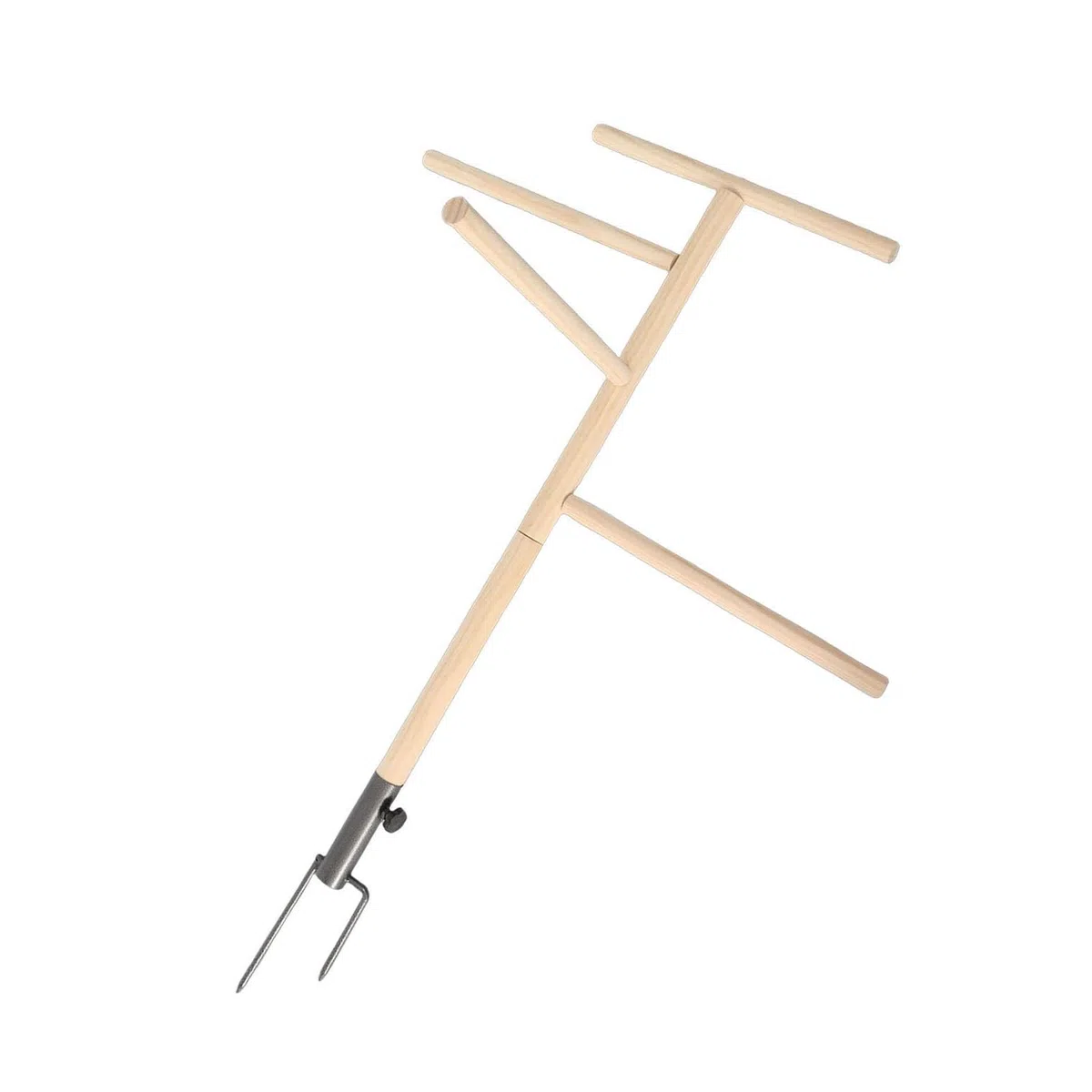 Hidyliu Percha de Madera para Gallinas para Dormir y Jugar en el Gallinero 1 Unidad Premium Pino y Hierro